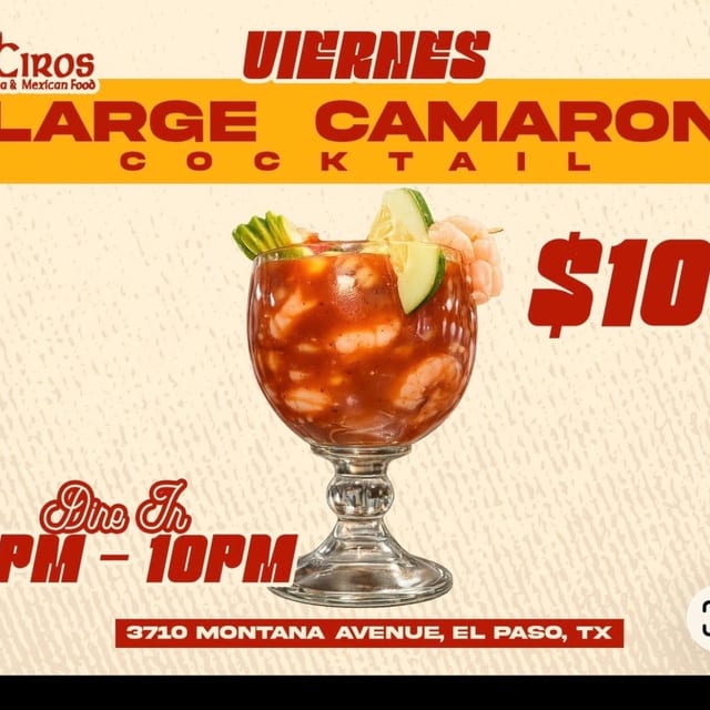 Viernes Large Camaron